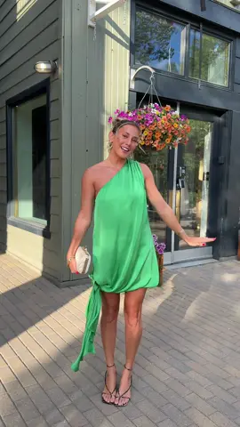 A post by @sidneytilton on TikTok caption: Outfit of the night :) @Ramy Brook @Jeffrey Campbell @Sézane  