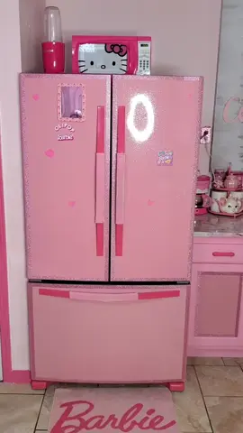 A post by @pinktate1 on TikTok caption: #pink #breakfast #pinkkitchen #pinkhouse #fyp 