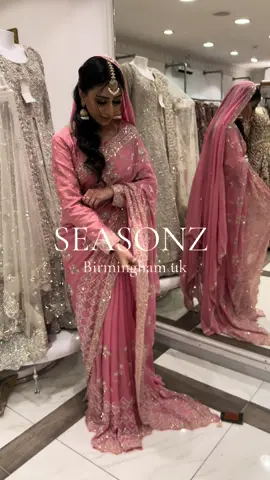 A post by @seasonz_sarees on TikTok caption: #weddingtiktok #seasonz_sarees #pakistanigirl #weddingseason #bengaliwedding 