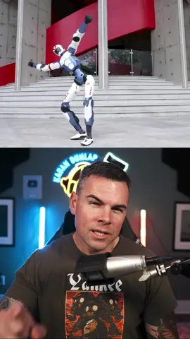 A post by @kagan_dunlap on TikTok caption: The new Chinese Affordable AI Humanoid Robot. 