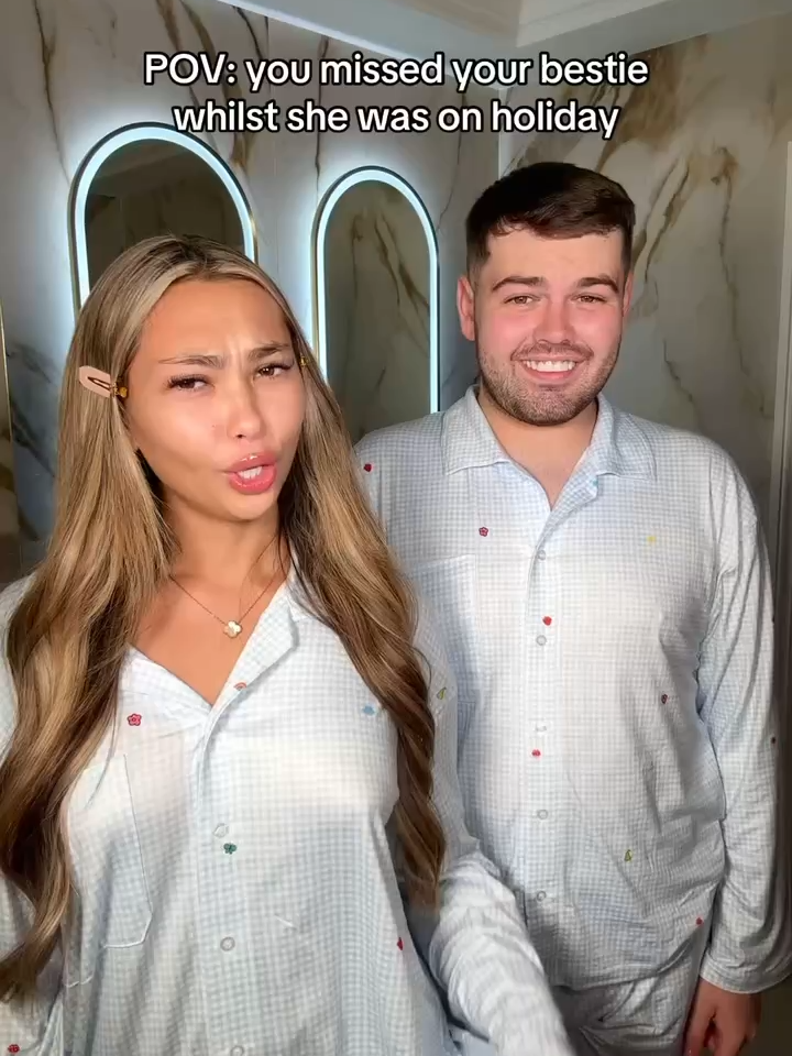 A post by @plmakeupacademy on TikTok caption: Because who else is gonna spill the tea, steal your gloss, and hype your glow like them?💖✨ ##plouisemakeup #plouise_makeup_academy #makeup #skincare #empire