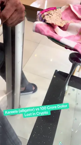 A post by @kainaatnadeemwithbai on TikTok caption: Kareela vs 100 Crore Dollor Lost in Crypto #kareela #cyrpto #loss #nadeembaileeds #kainaatnadeem #fpy #viral 