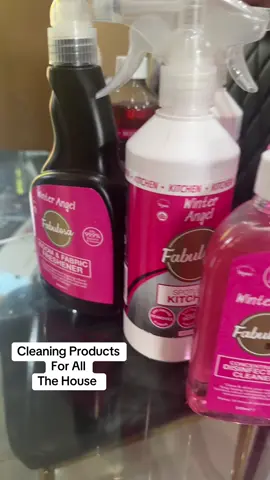 A post by @kainaatnadeemwithbai on TikTok caption: Cleaning Products for all the House #nadeemhussain #tiktokmademebuyit #kainaatnadeem #fyp #viral #nadeembai 