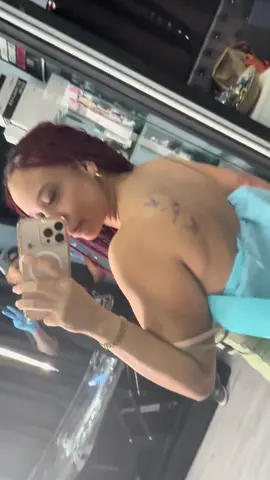 A post by @angiexroman on TikTok caption: Let’s get some tattoos in Dominican Republic #tattoo #matchingtattoos #tattoovlog #vacation #dominicanrepublic 