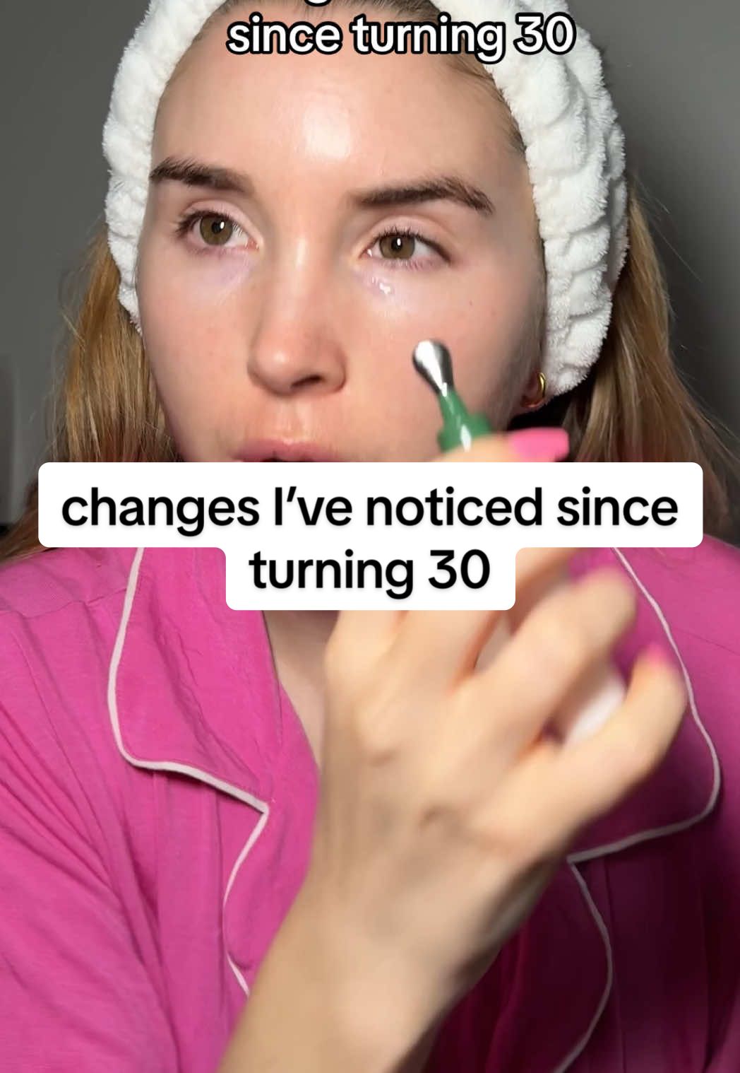 A post by @natalie_oneillll on TikTok caption: I expected nothing to change but I actually feel quite different #turning30 