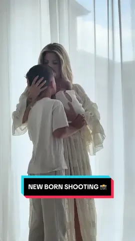 A post by @selina_hrrm on TikTok caption: NEW BORN SHOOTING 📸🧸 #fyp #baby #2025 