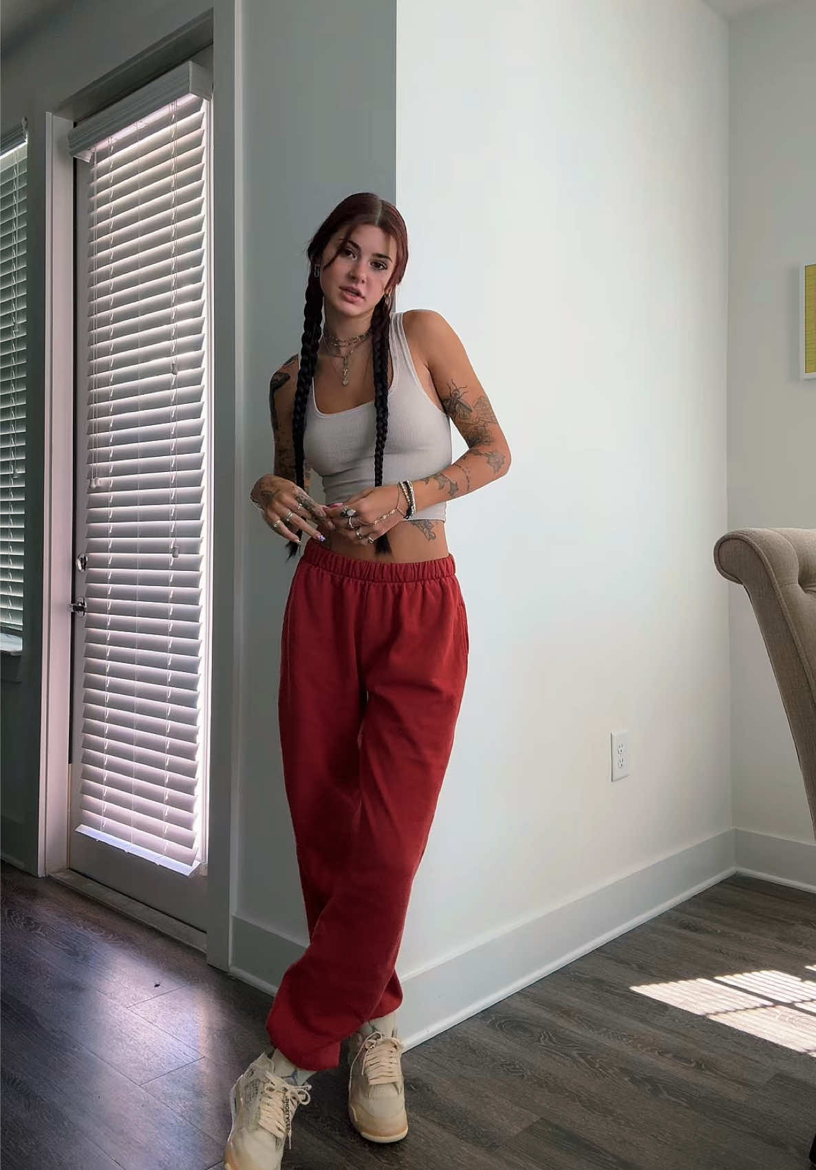 A post by @kendeeznutz222 on TikTok caption: Outfit doesnt match but its comfy so wtv