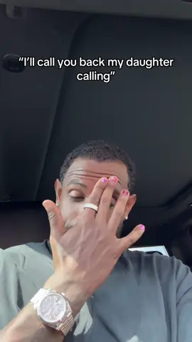 A post by @trainwithjk on TikTok caption: Mind you she called ONCE 😂 #girldad #illcallyouback #fyp 