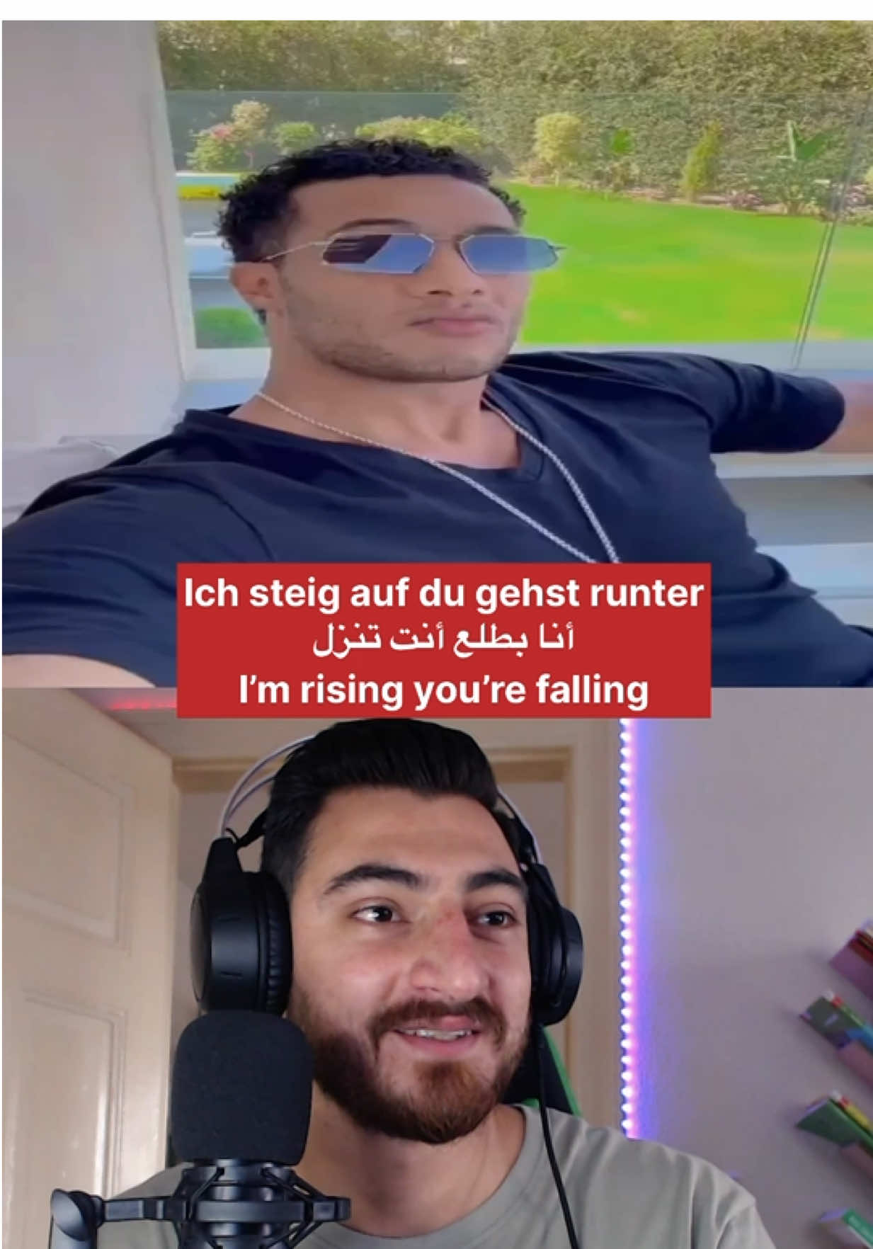 A post by @dazdaf on TikTok caption: Mohamed Ramadan - Ana Enta auf Deutsch und Englisch übersetzt. محمد رمضان - انا انت ( انا مافيا انت هلهل ) مترجمة إلى الألمانية و الإنجليزية. @Mohamed Ramadan  #mohamedramadan #number1 #محمد_رمضان #deutschland #egypt 