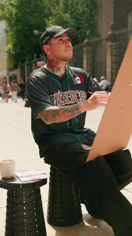 A post by @devonrodriguezart on TikTok caption: 🇲🇽Limited edition México print available for 24 hrs only. $199 USD. Link in bio🇲🇽