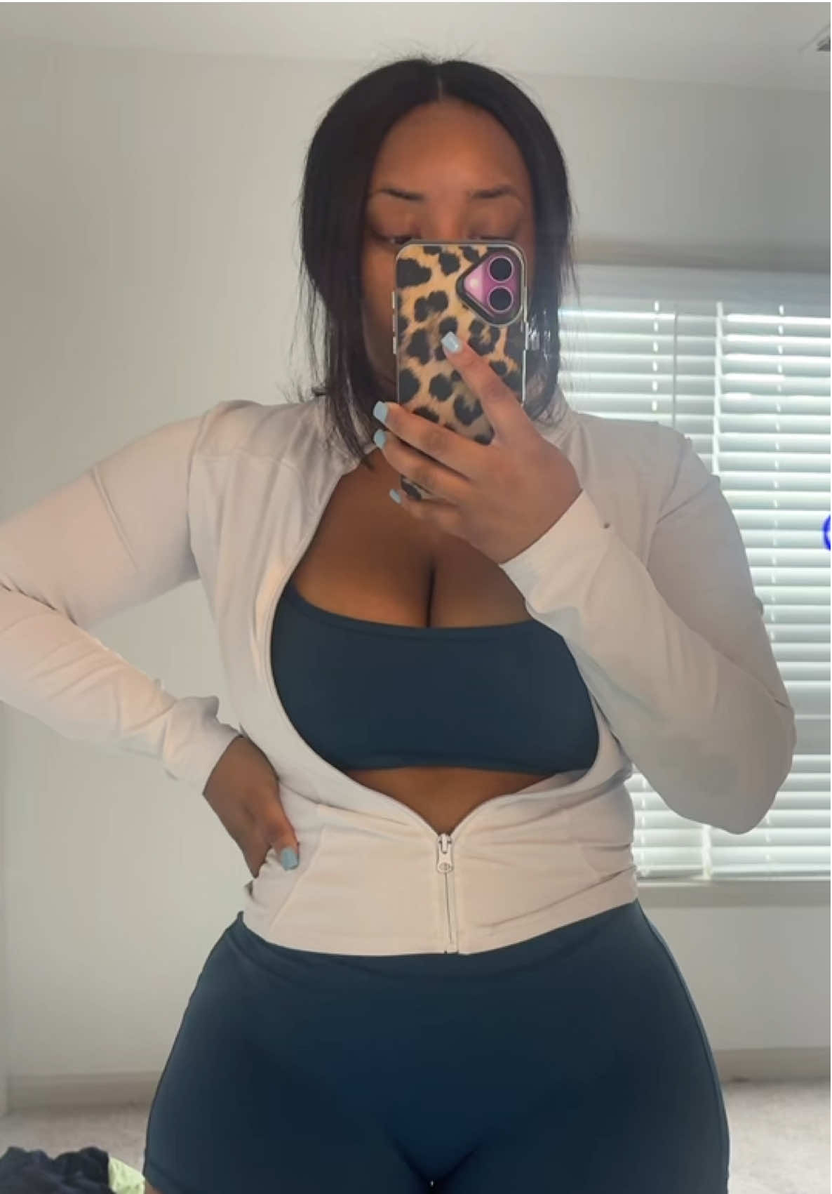 A post by @tijuanabrookss on TikTok caption: the jacket is not included #fyp #viral #trending 