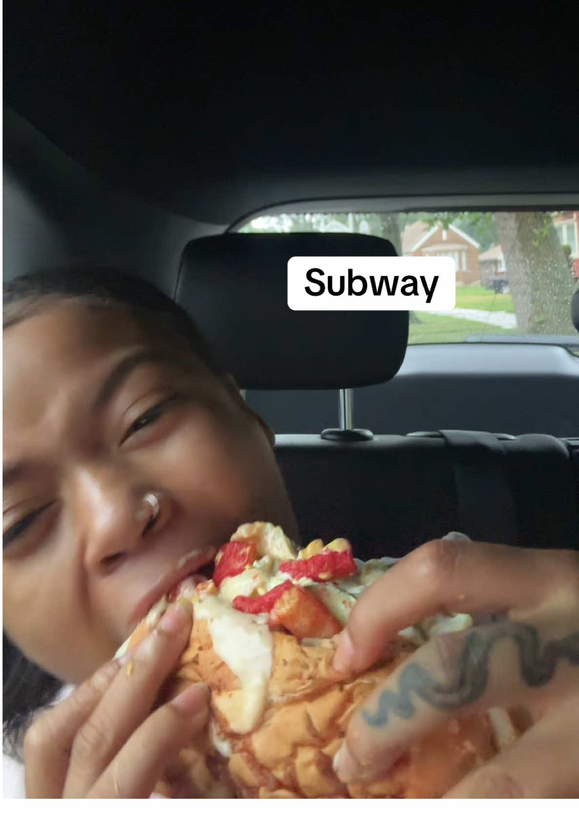 A post by @its_niakay on TikTok caption: @Subway #Sandwich #Soup Combo 🤭😋 #fyp #subway 