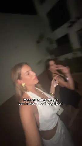 A post by @luna.nieuwboer on TikTok caption: Als vrouwen hakken dragen zijn ze strijders