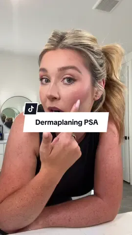 A post by @shelbstales on TikTok caption: I do nottttt recommend these at home dermaplaning sticks if you have sensitive skin. My skin is freaking out and breaking out and I really think that’s what it’s from. #athomedermaplaning #dermaplane #dermaplaner #sensitiveskin #beautytips 