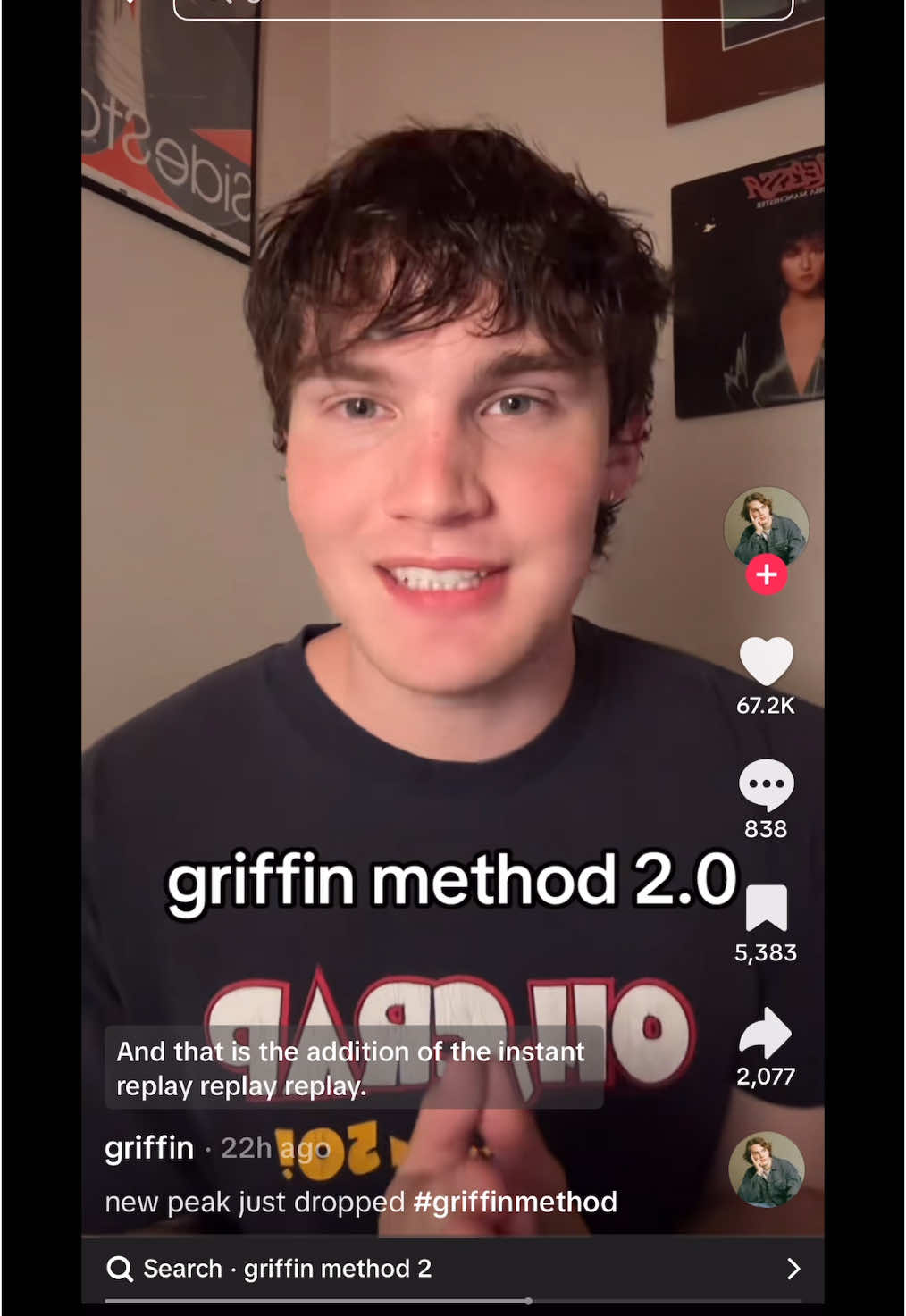 A post by @jibarone on TikTok caption: We ain’t new to this mane 😂@griffin #viral#comedy #griffinmethod#storytime #funny 
