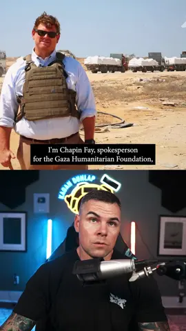 A post by @kagan_dunlap on TikTok caption: The relationship between the Gaza humanitarian foundation and the UN has been tenuous.