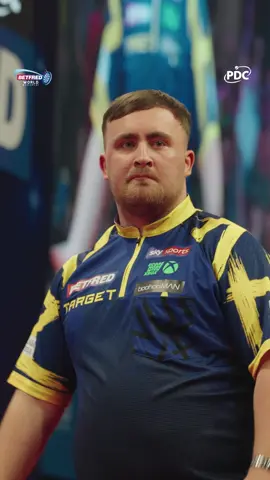 A post by @officialpdcdarts on TikTok caption: LUKE LITTLER HITS PERFECTION IN BLACKPOOL! 