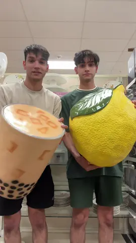 A post by @dobretwins on TikTok caption: Twin decor shopping 😂