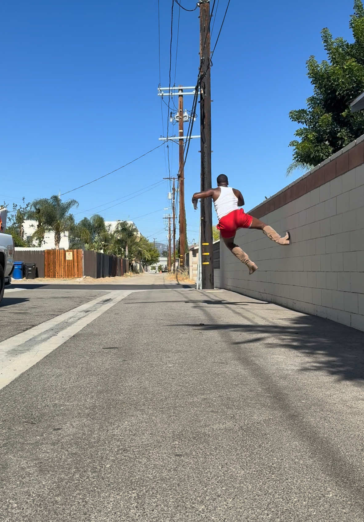 A post by @markellwashington1 on TikTok caption: I need my good boots and good energy to be able to escape thank you to @CelsiusOfficial i got one of them already #CELSIUSBrandPartner #LiveFitGo 