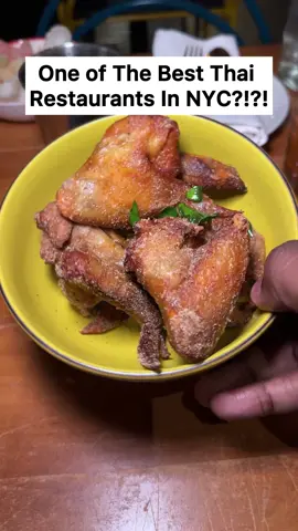 A post by @mostasting on TikTok caption: Is This Really One of The Best Thai Restaurants In NYC?!?! Fish Cheeks Food Review #nycfood #thaifood #nycrestaurants #nyceats #nycspots #tastetest #foodcritic #nycrestaurantreviews #foodreview #nyc #RestaurantReview #asianfood 