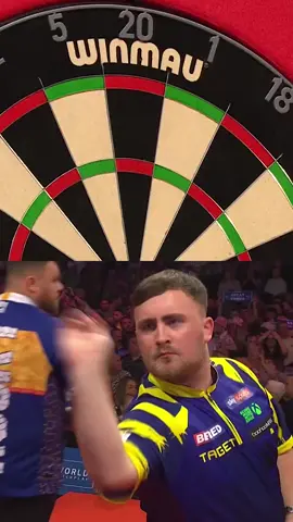 A post by @lukethenukelittler on TikTok caption: 9️⃣🎯🫡 #fyp #darts #viral_video 