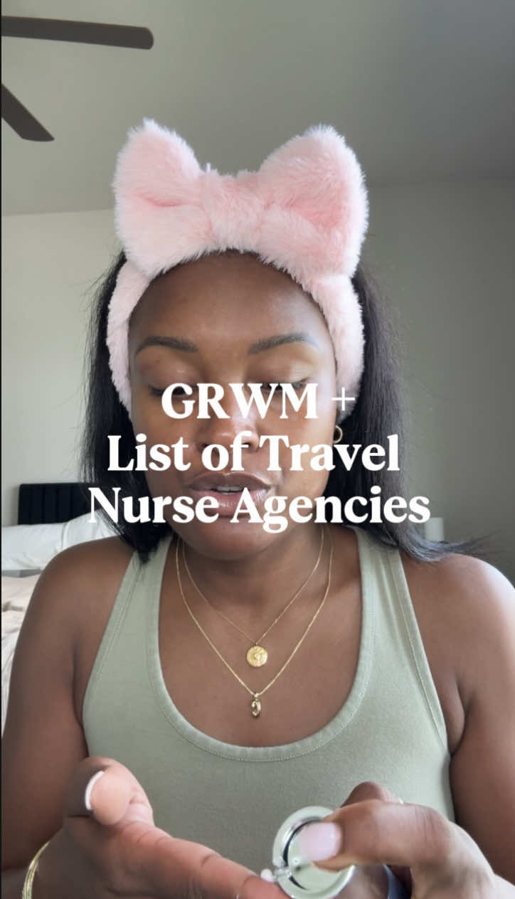 A post by @ciaramornai on TikTok caption: My list of travel nurse agencies 😉🤗 #fyp #nursesoftiktok #icunurse #nurselife 