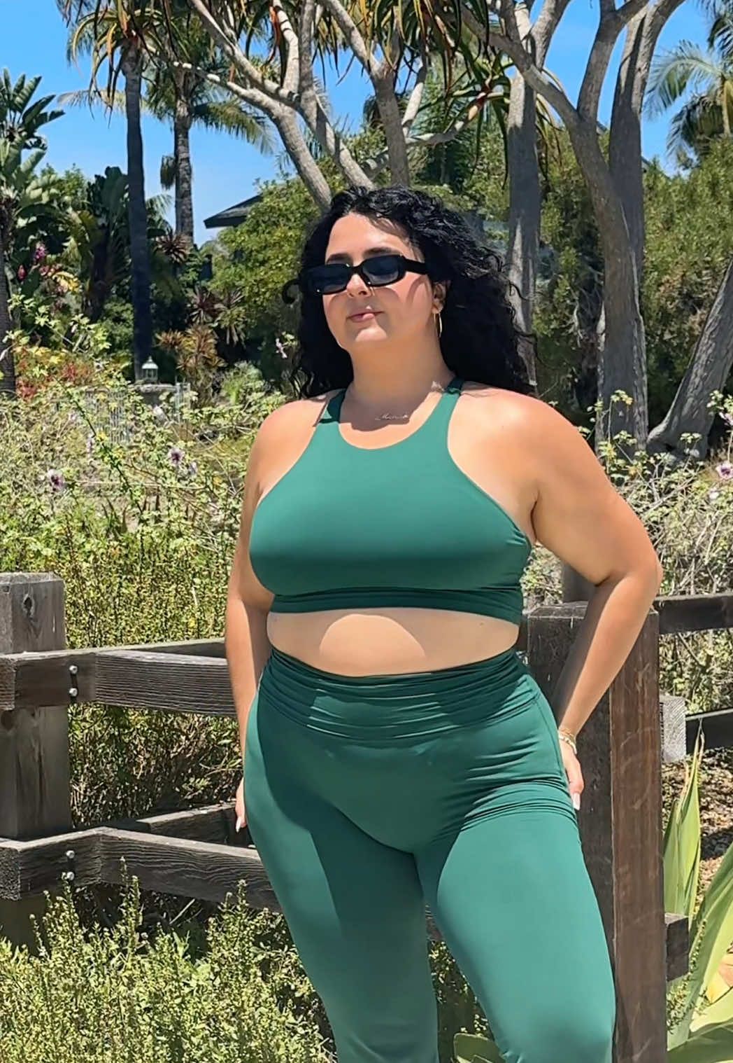 A post by @diosafitofficial on TikTok caption: @Demi Mundo in our Verde Zenergy Set 😍✨  