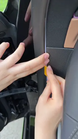 A post by @hengshiyulights on TikTok caption: Car LED illusion door frame ambient light #car #carmodification #carinteriorlight #carconversion 