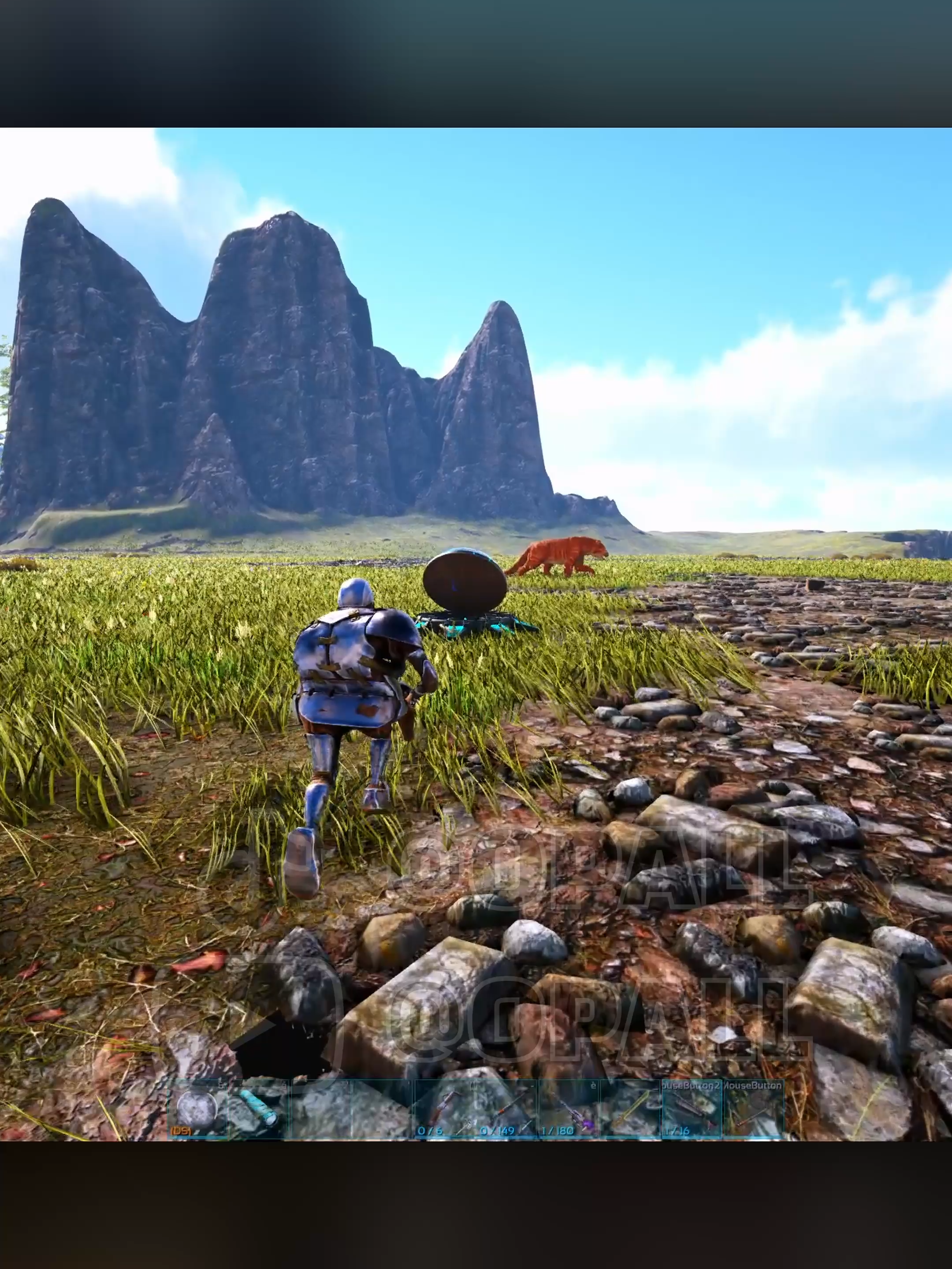 A post by @opall_official on TikTok caption: #ark #arksurvivalevolved #arksurvivalascended #Gaming
