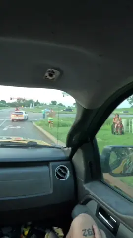 A post by @mattthemechanic43 on TikTok caption: Helpless parents took to the streets with a sign for help!#Love #tiktok #funny #mobile #mechanic #fyp 