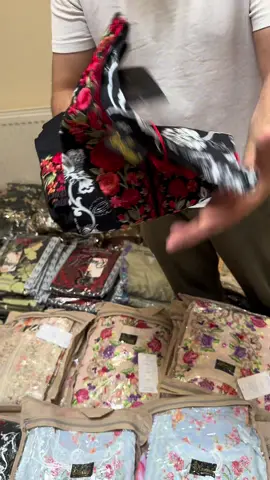A post by @umnaaofficial on TikTok caption: Latest summer collection by karma is live now !!#pakistaniclothesuk #fyp #tiktokmademebuyit #weddingdress #mehndioutfits #shalwarkameez #trnding #foryoupagе #foryou #farshishalwar #casualoutfit #summervibe 
