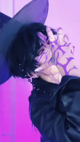 A post by @.ayoitslani on TikTok caption: HE’S FINALLY HERE👹  PLEASE NOTE- I really wanted to be respectful when cosplaying Jinu but sourcing a Hanbok is very expensive and unfortunately I don’t have any craftsman ship skills to make it myself but I did some research and found it’s acceptable to wear a gat hat with a shirt! As long as you are respectful, my gat hat was sourced directly from a Korean company also! I hope I managed to do this in a respectfull way, please remember to always be respectful when wearing traditional pieces and do your research & be mindful♥️ #jinu #kpopdemonhunters #Cosplay 