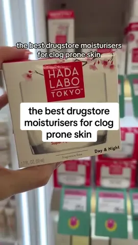 A post by @natalie_oneillll on TikTok caption: Some new ones in here to choose from 💖 the best drugstore moisturisers for clog prone skin #drugstore #skincare #skincaremakeup #affordablebeauty 