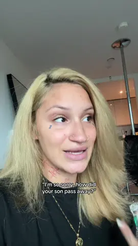 A post by @elevenahmosee on TikTok caption: and that was the end of that conversation 😭 #zeiaswolf #childloss #grief #lifeafterloss #HealingJourney 
