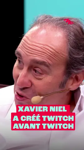 A post by @samueletienneofficiel on TikTok caption: Créer Twitch avant Twitch ? Xavier Niel nous raconte le concept qu’ils avaient créé à l’époque avec la freebox #anecdote #interview #histoire #samueletienne #maviepro 