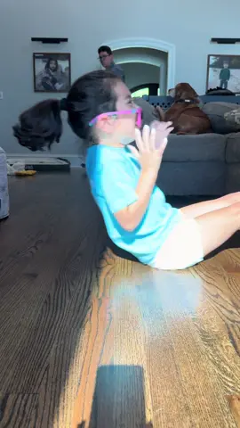 A post by @ladyspinedoc on TikTok caption: Bea wanted to do this trend 🤣