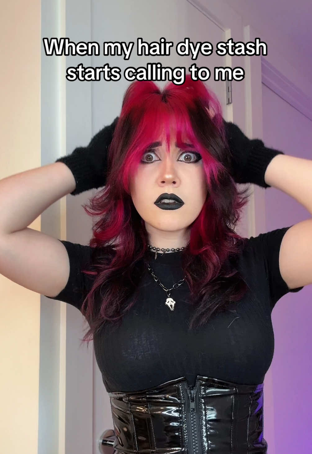 A post by @swaggy_cucumber on TikTok caption: As soon as the leaves start to fall… you better believe it’s happening #hairdye #relatable 