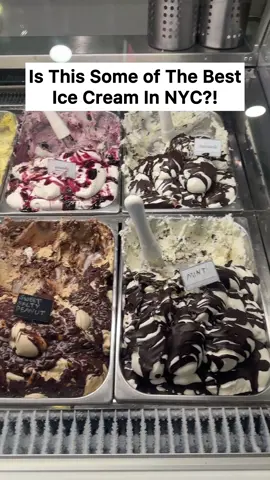 A post by @mostasting on TikTok caption: This Is Supposedly One of The Best Gelato In NYC, Gelatoville Taste Test #gelato #nyc #dessert #nyceats #nycdesserts #nycspots #nycfoodie #tastetest #foodcritic 