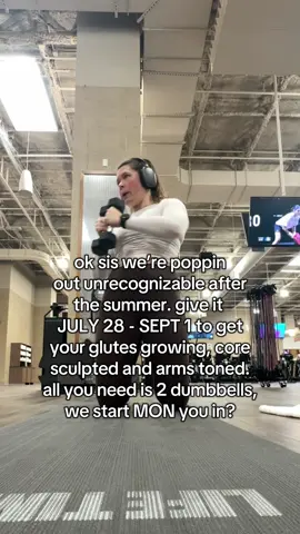 A post by @maggiefromladder on TikTok caption: lock in w/ me free in bio #gymmotivation🏋️‍♀️ #becomeunrecognizable #workoutsforfatloss #getinshape #goghost 