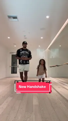 A post by @gainsbygaines on TikTok caption: Came across a video of this handshake and now this will be how we exit everywhere lol #hazeltok #GainsByGaines 