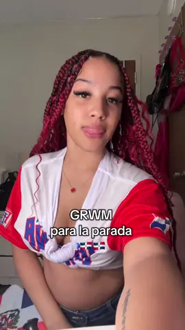A post by @dianaswrldd_ on TikTok caption: mi grwm de esta mañana 🤣 #foryoupage #paradadominicana #grwm #parati 