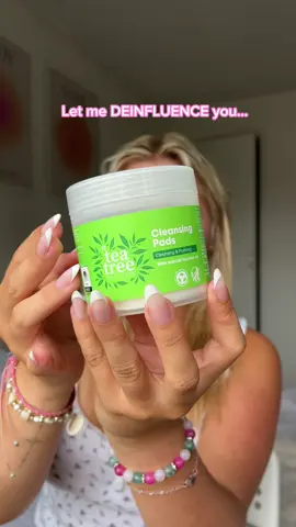 A post by @superdrug on TikTok caption: @Chloe🌟 shows us her simple skincare routine using Superdrug’s Tea Tree range!🍃 ❤️
