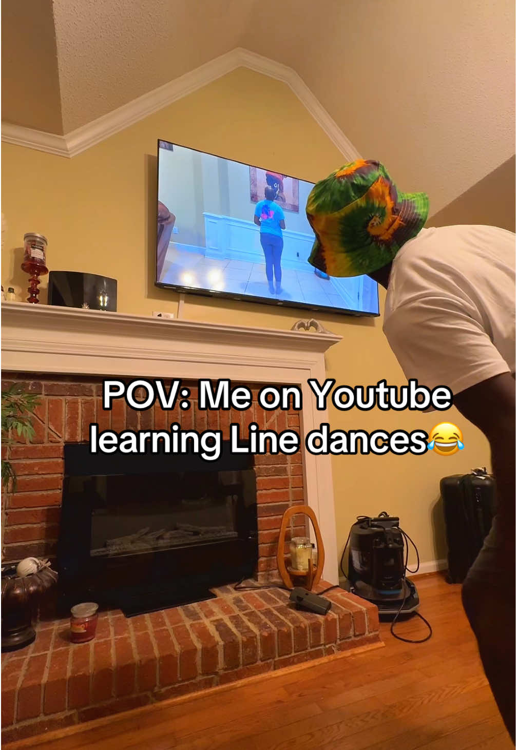 A post by @k2prime96 on TikTok caption: Unc be going through it mane 😂😂 I done came a long way tho 💯 #fyp #foryou #k2prime #trailridersoftiktok #relatable #Comedy #trailride #linedance #linedancing 