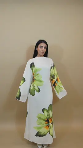 A post by @emlavish on TikTok caption: Best-selling colour floral dress in khaki 😍 #emlavish #TikTokMadeMeBuyIt #SummerSale #emmodest #summersale #summerdeals #summerdiscount #summersales #livenow #tiktokshopuk #EM #twopiece #Summer #summercollection #summerlooks #summeroutfits #summerfashion #foryourpages #dealdrops #dresses #skirts #sale #fashion #fashiontiktok #tiktokshopuk #fyp #outfits #ootds #floraldress #modest #modestfashion #elegant #classy