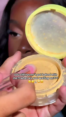 A post by @madebymitchell on TikTok caption: BAKE IT BABY!!!! ✨💁🏼💕 #madebymitchell #blursh #fyp #viral #tiktokmademebuyit #baking #makeup #mua #makeuphacks 