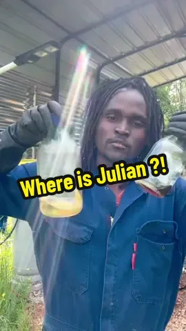 A post by @therealbiggdracco on TikTok caption: Famous black inventor Julian Brown hasn’t been seen since July 9th. The last post he posted is alarming ! #greenscreenvideo #greenscreen #naturejab #atlanta #truecrime #missing #fyp 