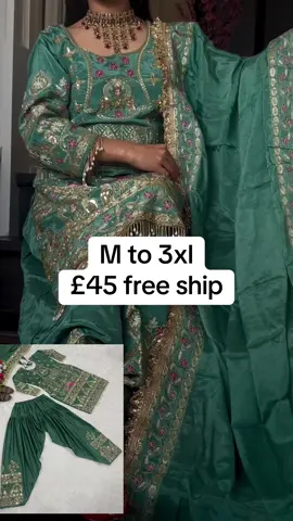 A post by @punjabisuit472 on TikTok caption: #punjabisuits472 