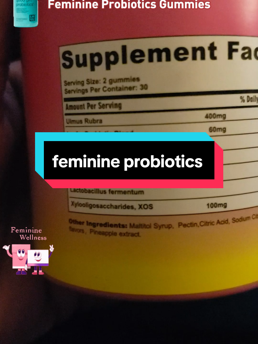 A post by @pksanders80 on TikTok caption: @Leefar US Women's Probiotics  Women's Probiotics plus slippery elm! Support intimate moisture, ordor control,pH balance, yeast balance, healthy flora. #womenprobiotics #phbalance #slipperyelm #womenhealth #intimatecare #femininehygiene #femininehealth 