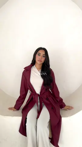 A post by @houseofhaniya on TikTok caption: Grab these stunning trench coats 😍🔥 #houseofhaniya #modestfashion #viral #foryoupage #OOTD 