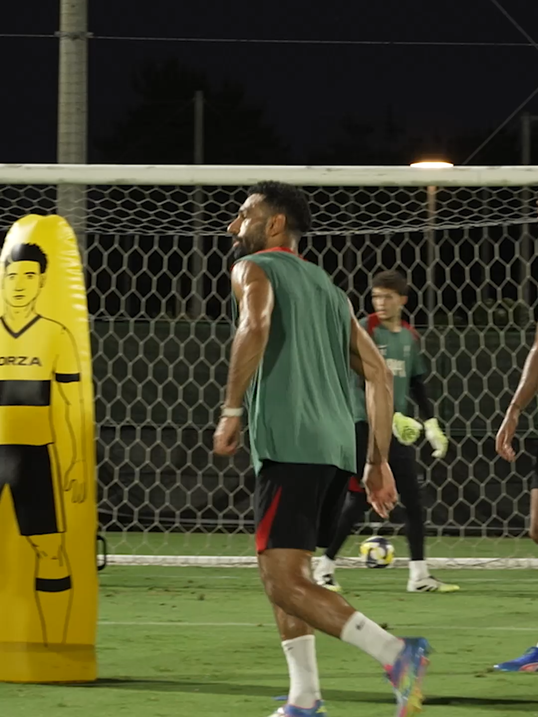 A post by @liverpoolfc on TikTok caption: A masterclass from Mo 😅